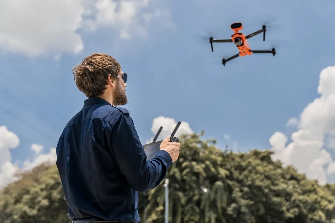 Aerial shouting drone