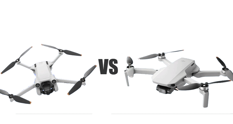 DJI Mini 2 vs DJI Mini 3 Pro