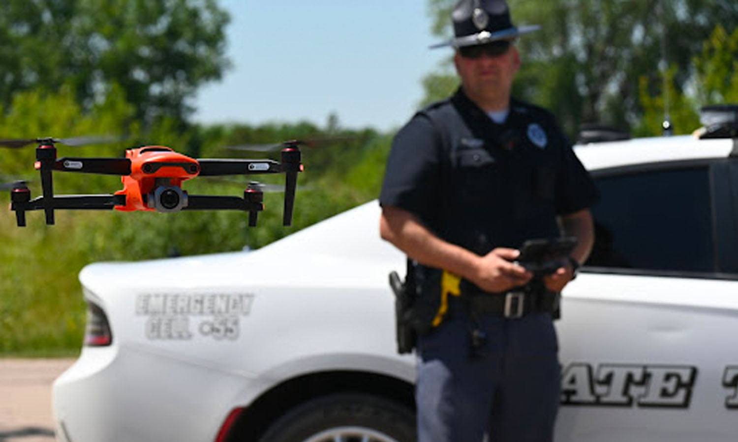 using drones by law enforcement