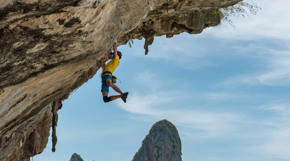 rock climbing