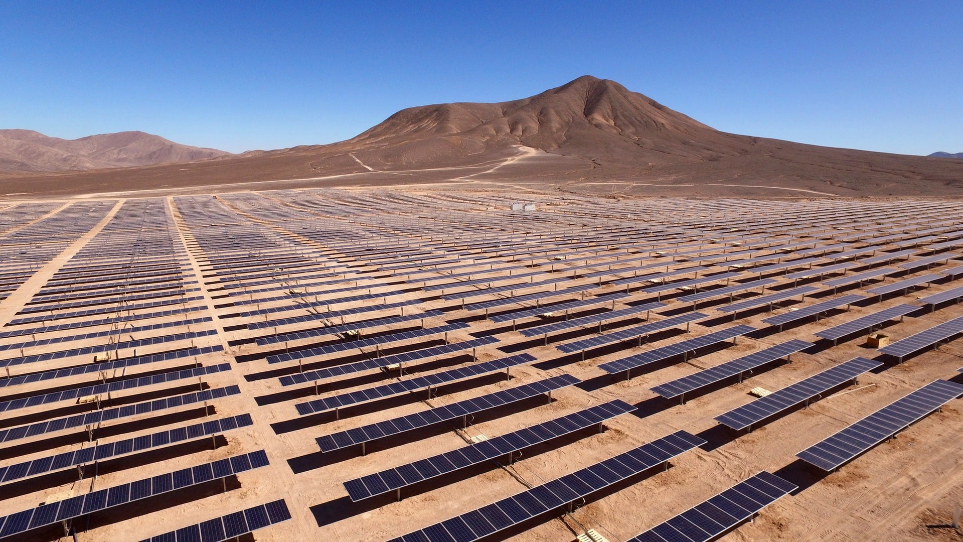 Solar farm drone inspection