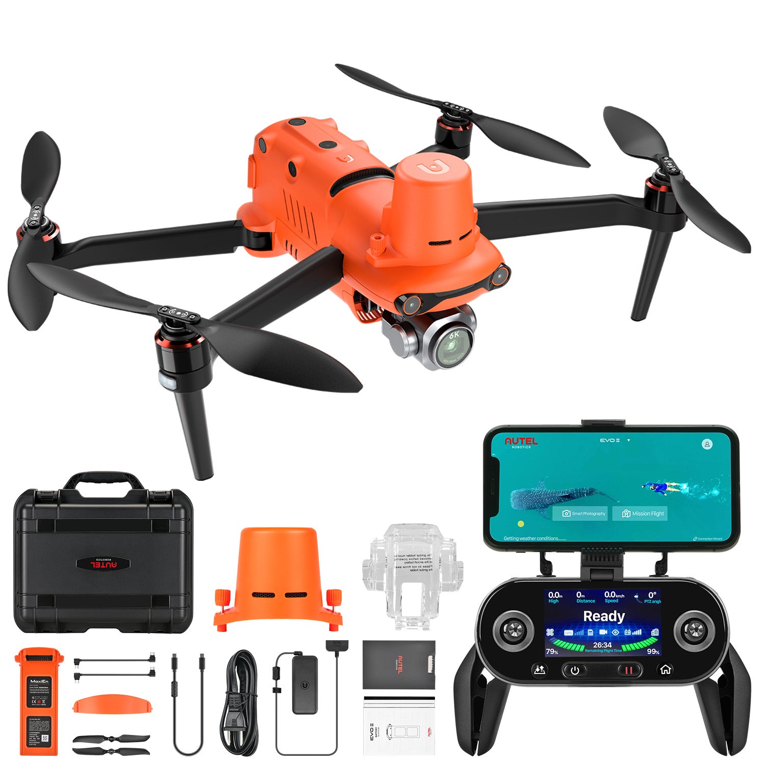 Autel EVO II Pro RTK Rugged Bundle 6k RTK drone