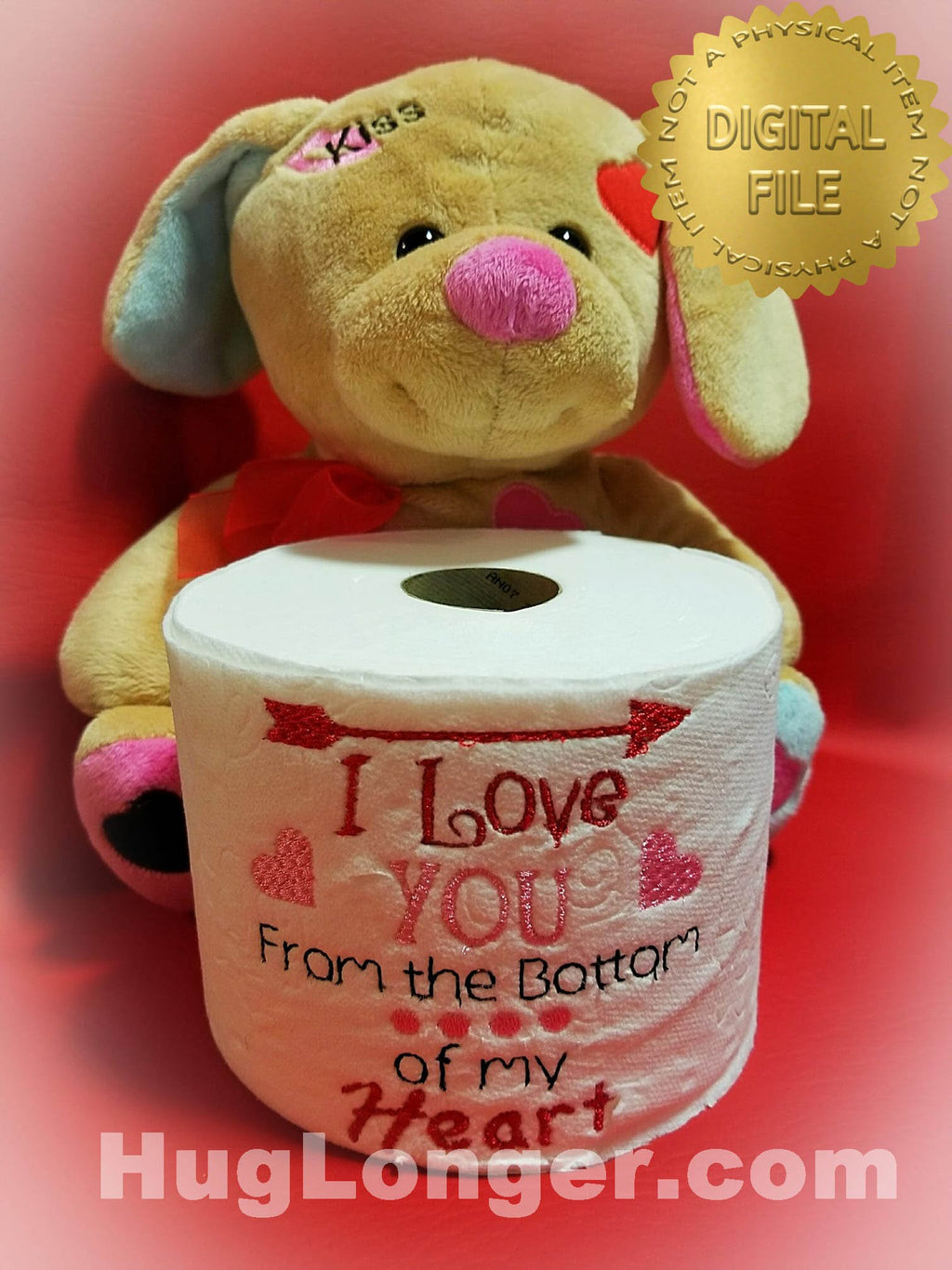 I Love You From the Bottom of my Heart TP HL2479 embroidery files