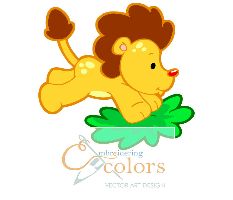 Download Ec Jungle Lion Clipart Svg Sublimation Embroidery Designer Mall