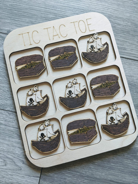 Tic Tac Toe Game Coasters