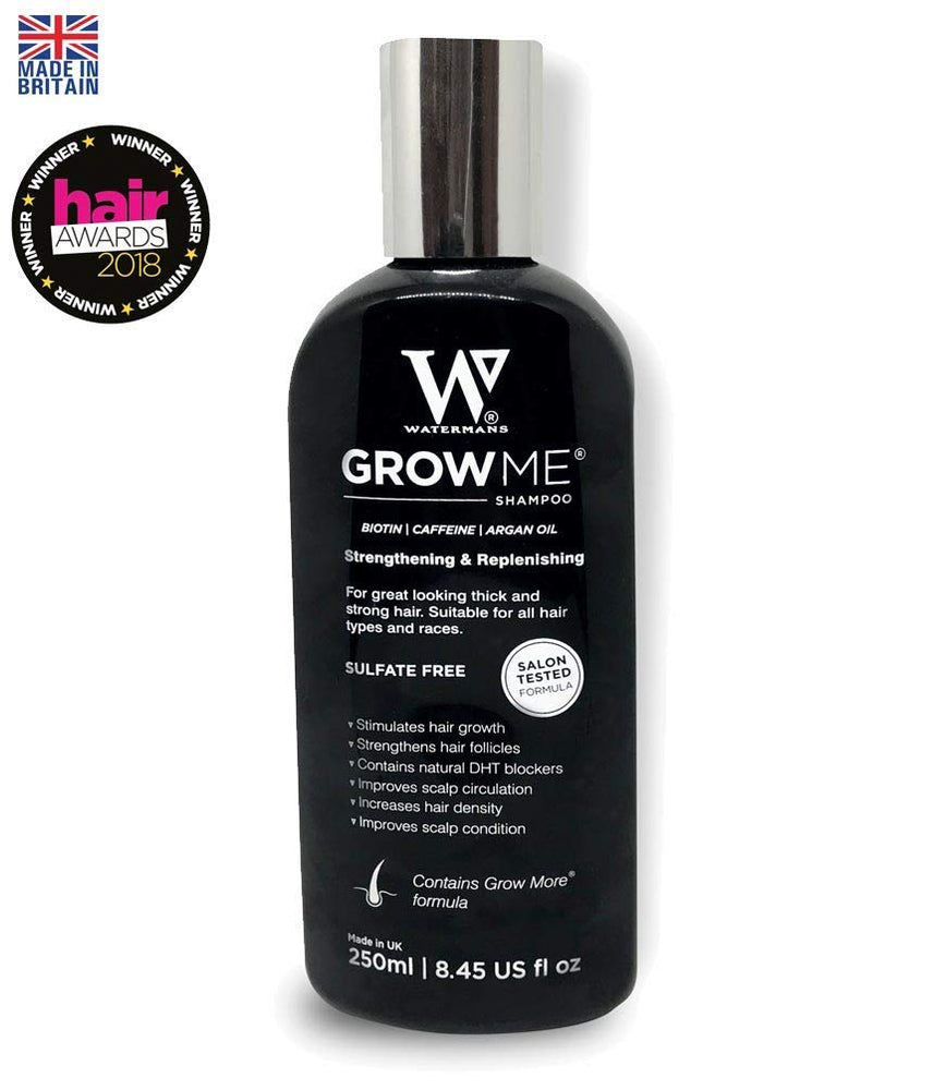 Watermans Grow me Best Hair Growth Shampoo RS 999 ONLY Sulfate Free  Caffeineshampoo for balding hairshampoo for hairlossshampoo for thinning  hair  BeautyWholesaleIn