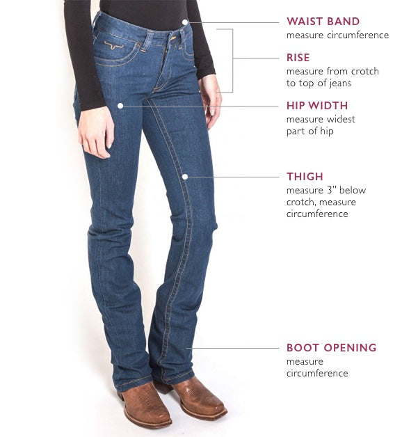 Rider Jeans Size Chart