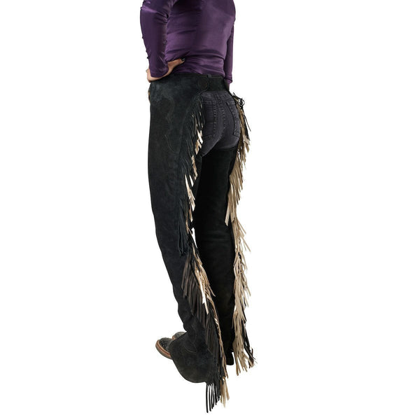 Wire Horse OT Chap Zipper Insert - Black Add 2 Inches to your Chaps