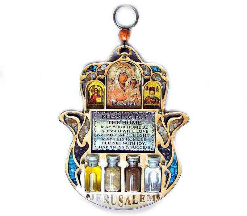 Hand Figure Home Blessing | Jerusalem Spirit - Gift store