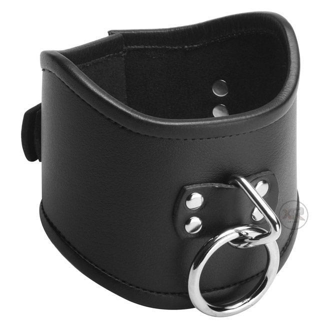 Strict Leather Lockable Posture Collar - Store.Adam4Adam.com