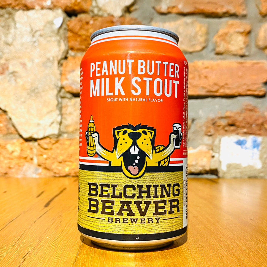 left leg sweep peanut butter stout