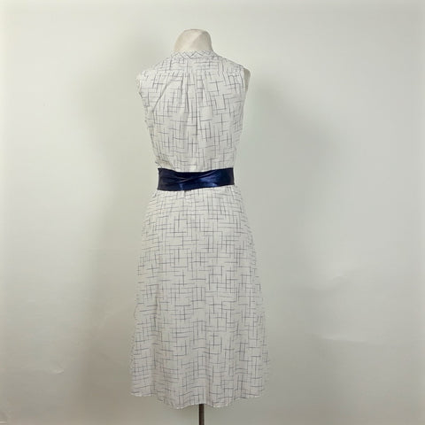 crosshatch handloom dress back