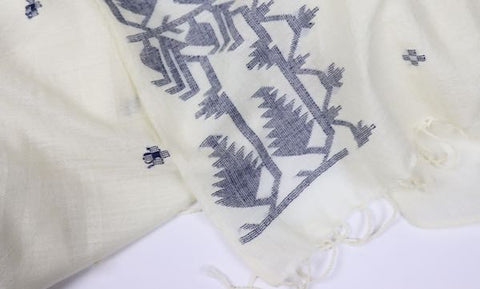 sustainable handwoven merino wool shawl