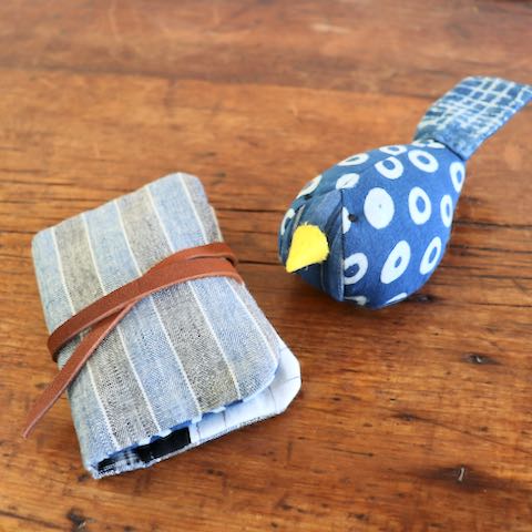 handmade Needle Case and Bird 