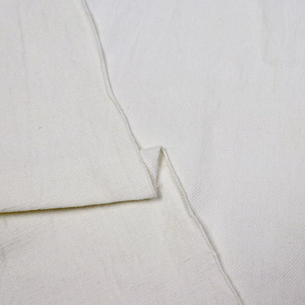White Handloom Linen/Cotton Twill Fabric – Loom and Stars