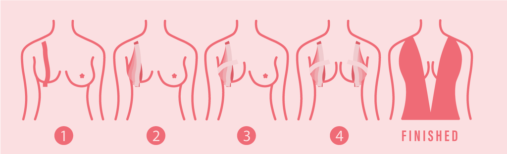 How to Use Boob Tape under Different Outfits