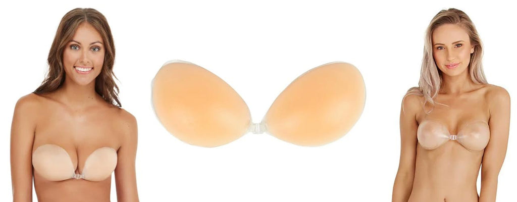 Ultra Thin Strapless Bras for Women with Sagging Breasts Invisible