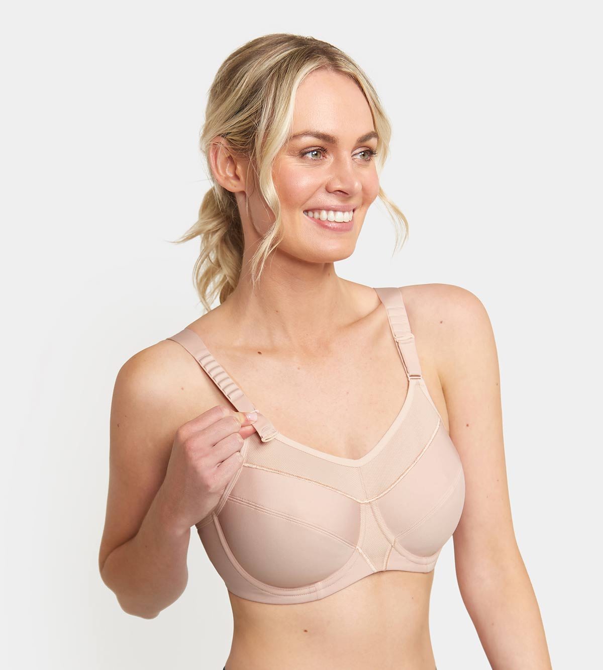 Triumph Tri-action Control Lite Sports bra underwired D-H cup –