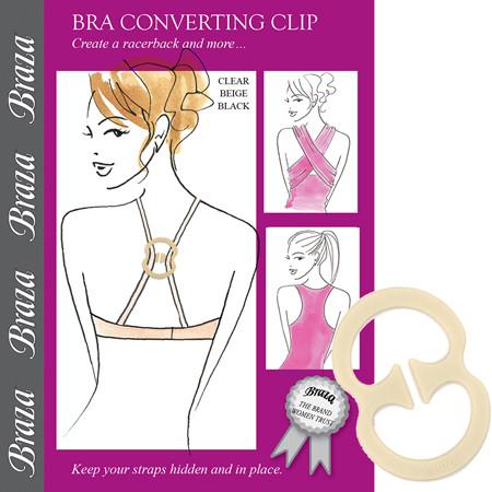 Bra Extender 3 Hook 55mm NUDE Bra Extension Strap 1 X 3 Hook Nude 