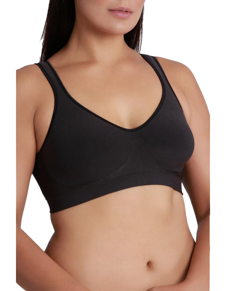Playtex comfort revolution flex fit womens wire free nude sports bra crop  top y1239h