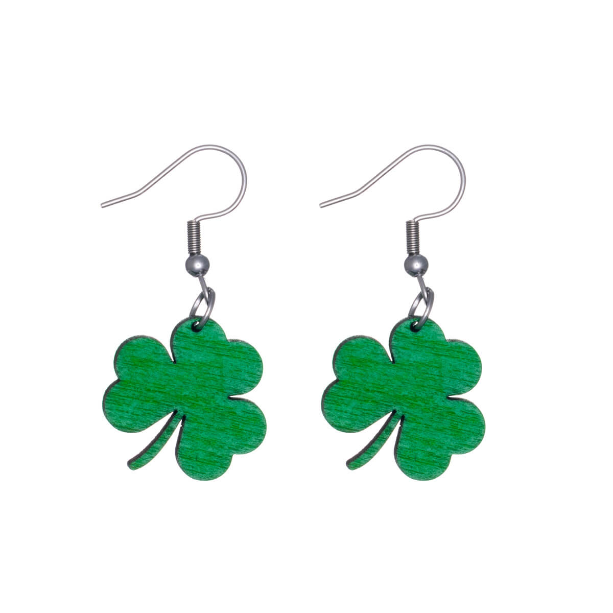 St. Patricks Day koru - puinen apila korvakoru 14,99 