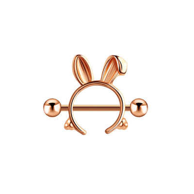 Nipple bunny ears (steel 316l)