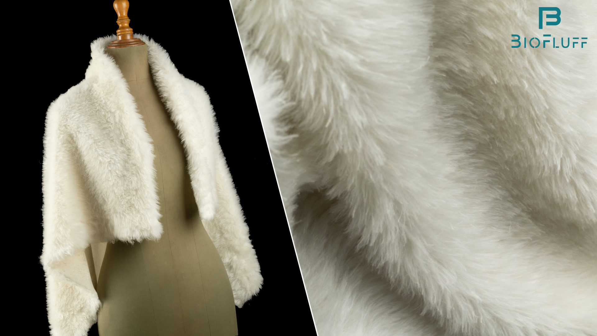 coat with BioFluff fur