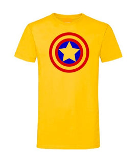 girls captain america shirt