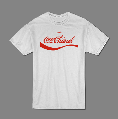 Coca Cola Coco Chanel parody T shirt | DiamondsKT