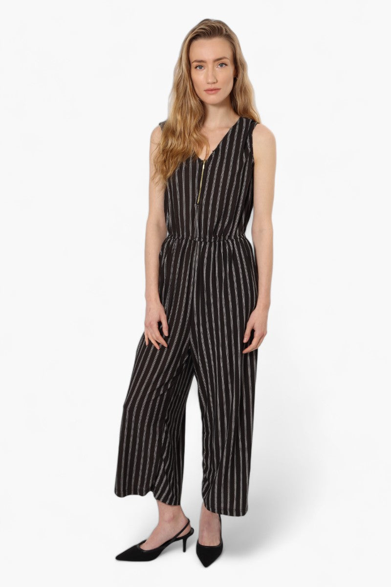 Beechers Brook Striped Sleeveless Jumpsuit