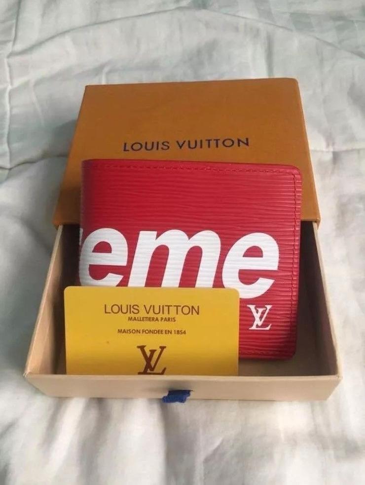 Supreme Louis Vuitton Wallet Real Vs Fake | Supreme and Everybody