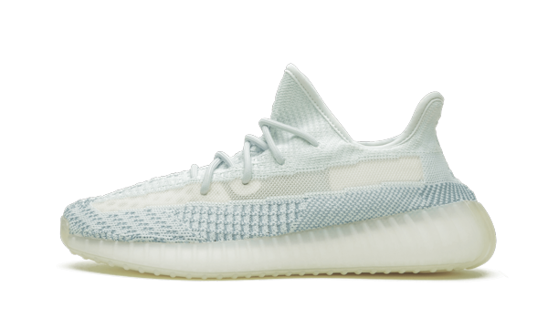 courir yeezy cloud white