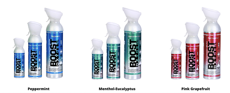 Boost Oxygen flavors