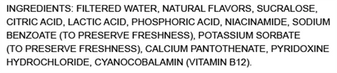 Cirkul LifeSip Coconut Pineapple flavor ingredients