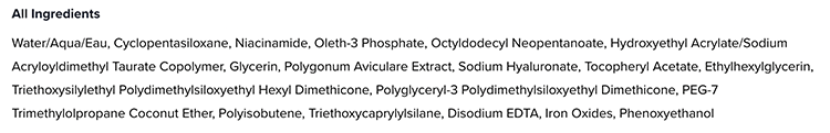 DRMTLGY inactive ingredients