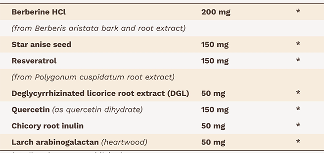 Emma digestive supplement ingredients section 2