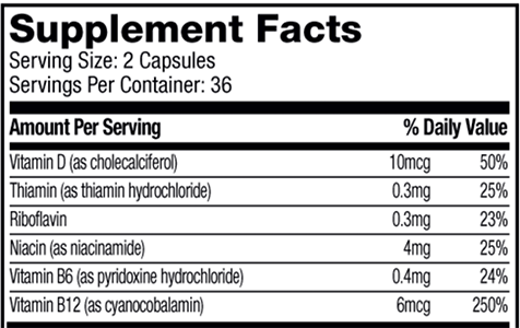 Hydroxycut ingredients list 1