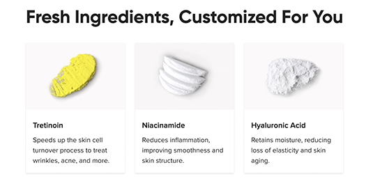 Musely Anti-Aging Night Cream ingredients