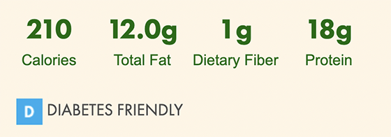 Nutrisystem low calorie content example