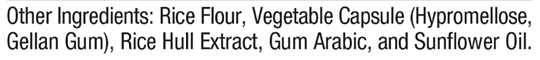 Physician's Choice Probiotic inactive ingredients