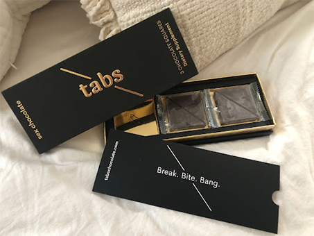 Tabs Sex Chocolate: Homepage Breakdown