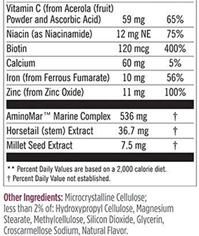 Viviscal Hair Supplement ingredients