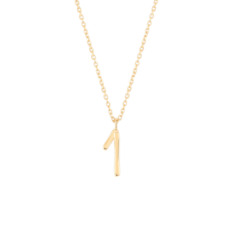 Wonther Number 1 Necklace