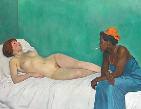 Félix Vallotton La Blanche et la Noire