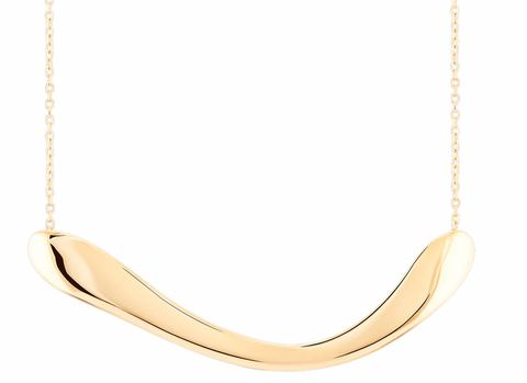 Wonther Genderless Jewelry Boomerang Necklace