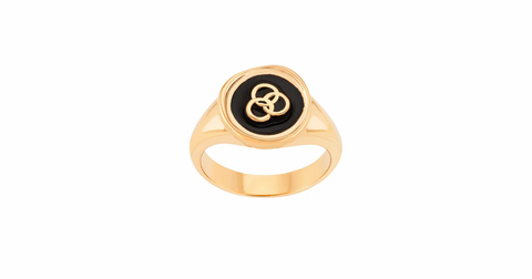 Wonther Genderless Jewelry Family Signet Ring