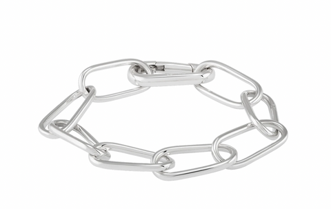 Wonther Genderless Jewelry Silver Bracelet