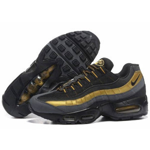 nike 95 negras y doradas