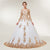 Ball Gown Floor Length Wedding Dress with Chapel Train FSBG1040 by Lamanne la Mariée