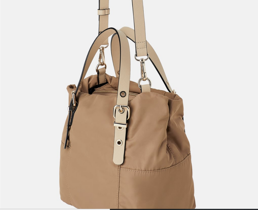 nylon mini tote bag zara